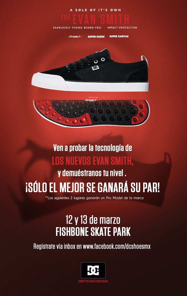 dcshoesmexico's tweet photo. ¿Quieres probar el nuevo Evan Smith y mostrarnos tu nivel? ¡Mándanos un inbox en Facebook! https://t.co/AOoWqffV46