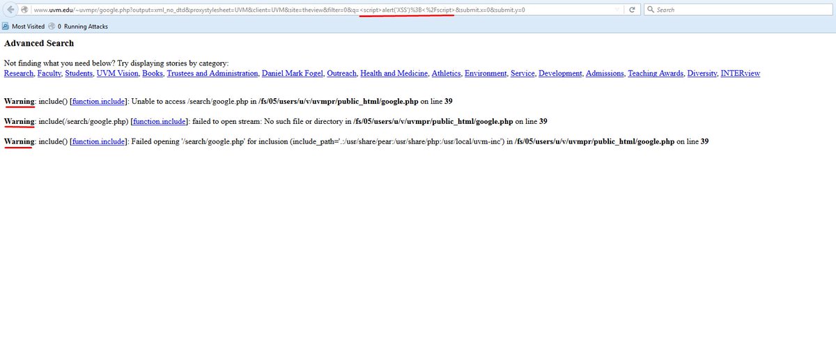 irc_type's tweet image. SQLi/XSS
@Cyber_War_News uvm.edu/~uvmpr/google.…