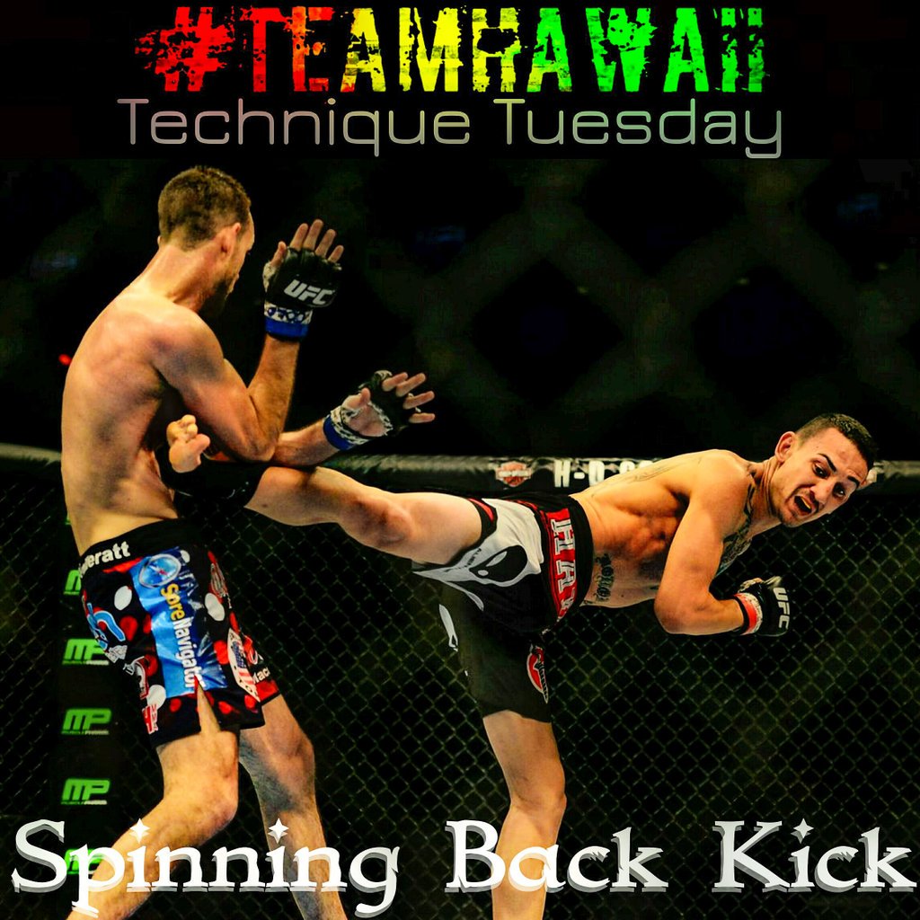 WeAreTeamHawaii's tweet photo. #TeamHawaii #TechniqueTuesday
#MaxHolloway #SteppingSideKick @ufc https://t.co/RWmiAJGnfn