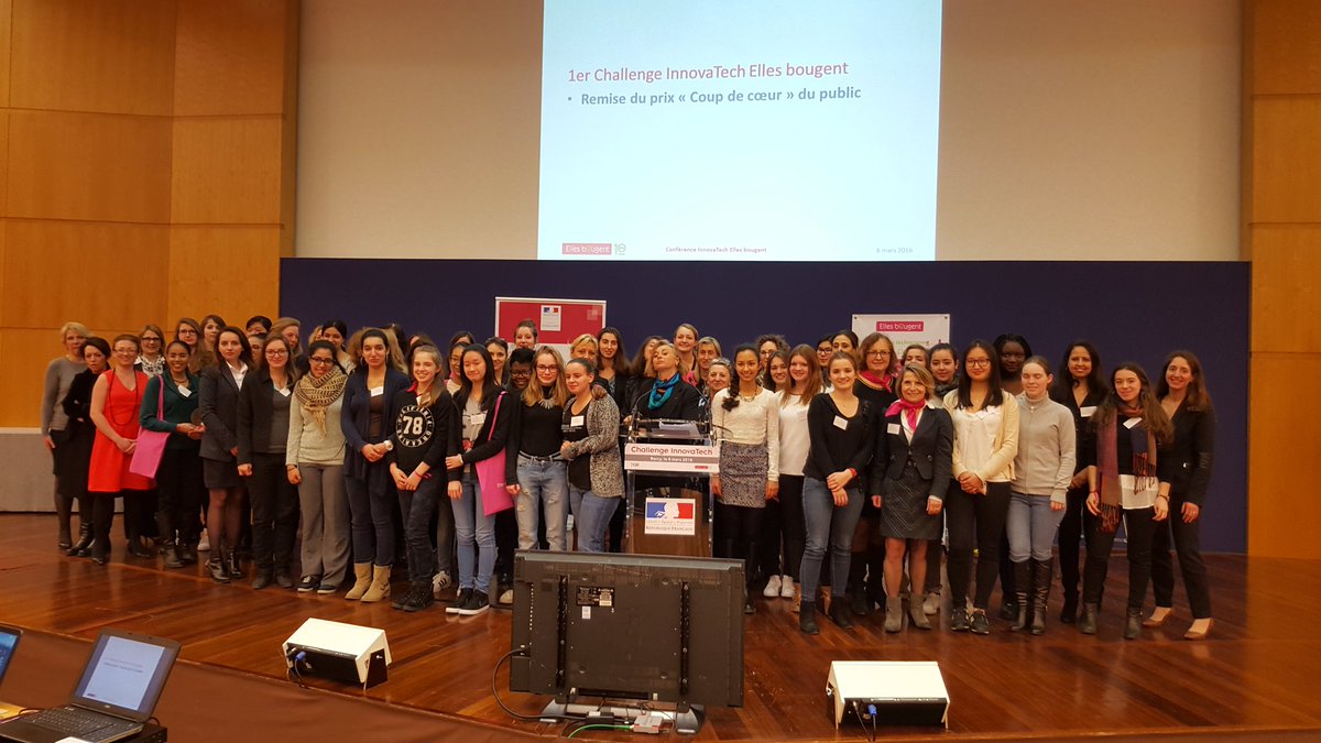 Ellesbougent's tweet photo. Un grand merci à toutes et à tous d'avoir contribué à la réussite de ce 1er Challenge #InnovaTech #Ellesbougent!!! https://t.co/b1G4zsazBZ
