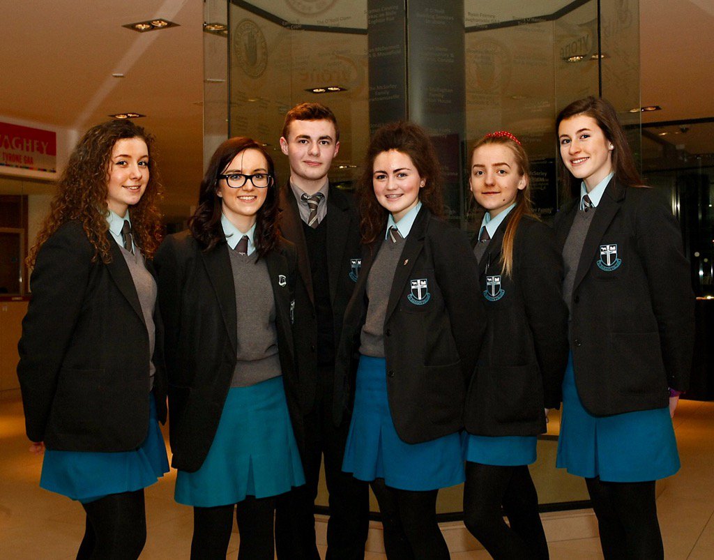 Our All Ireland finalists in the Knights of Columbanas Public Speaking Competition who spoke in Garvaghy last night!