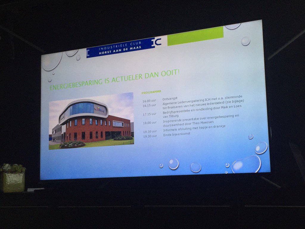 @ICHorstadMaas is vandaag te gast bij Maik en Loes van Tilburg! "Energiebesparing is actueler dan ooit!"