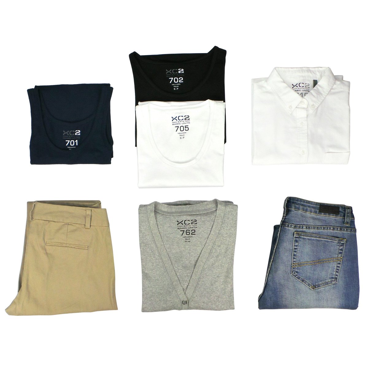 ¿cuántas prendas de vestir utilizas en una semana? Esta semana haremos 7 looks con sólo 7 prendas #reto7prendasxc2