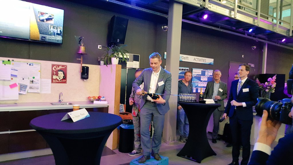 YESDelft's tweet photo. Yeah! @RISKID_nl secures investment from @InnoQuarter and InvestInFuture during #MeettheVCs #YDTD https://t.co/xxw0F2elNf