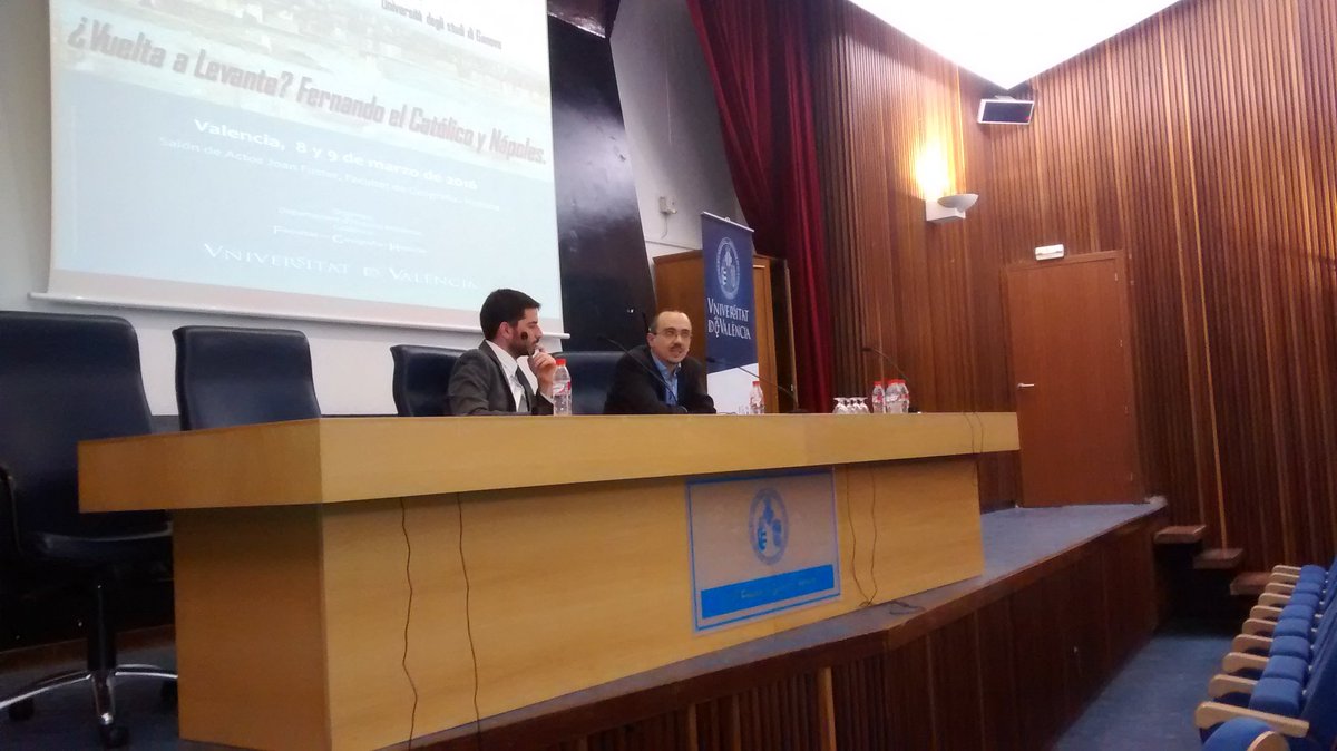 #ConfHistoriaMod16  Tercera conferencia. Gennaro Varriale, Nápoles y Fernando el Católico.