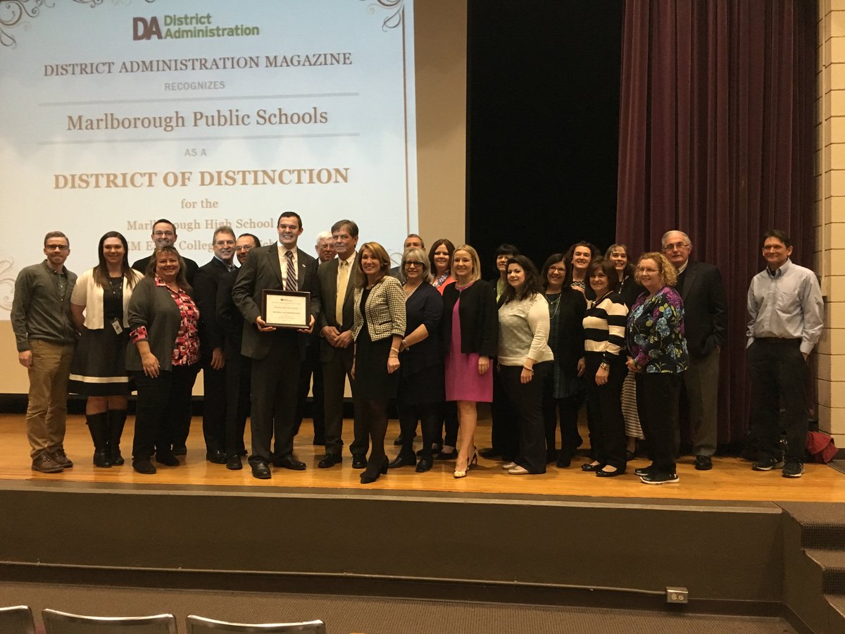 MALtGovArchive's tweet photo. Happy to present @DA_magazine’s “District Distinction Award” to the Marlborough H.S. #STEM Program. Congratulations! https://t.co/VvylFyNV4g
