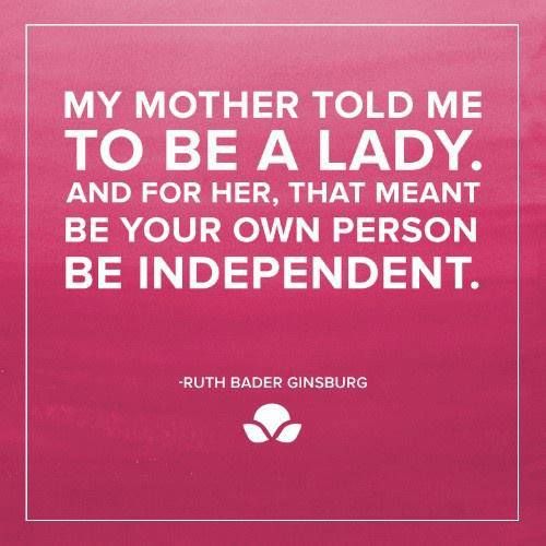 GetawayGirlLiza's tweet photo. #IWD2016 I want to S/O some of the Women who inspire me!

@RuthBGinsburg you helped me believe IT IS / I Am possible https://t.co/WD0cz3lSTK