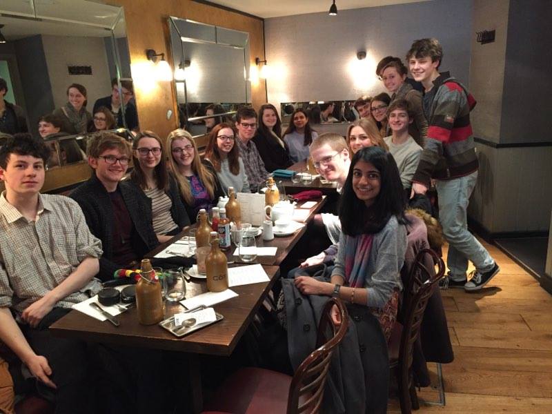 Ox_CAAH's tweet photo. From the freshers CAAH brunch earlier. A great end to the term! #OxTweets https://t.co/aCz8RfxJ1i