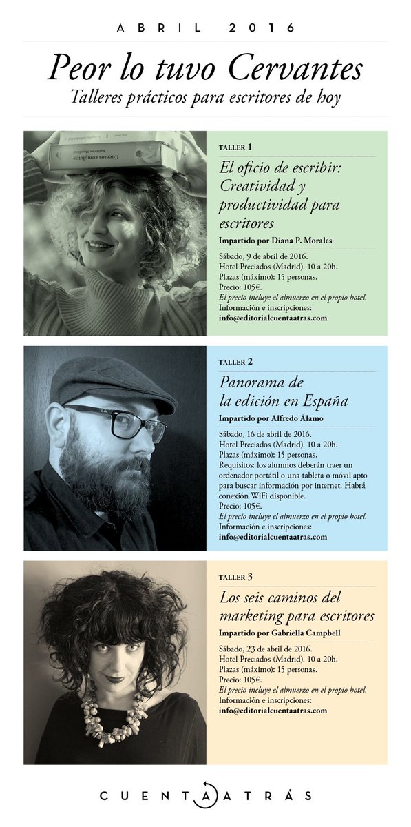 ¿Quieres ser escritor pero todo te parece muy complicado? Peor lo tuvo Cervantes. #peorlotuvocervantes