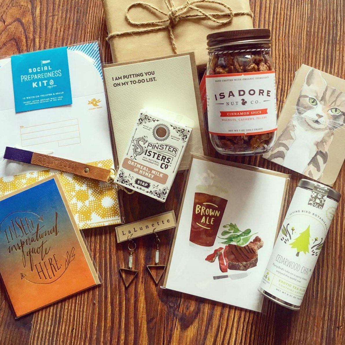 A few products from some of the many talented, women-owned businesses we carry in our shop! #InternationalWomensDay