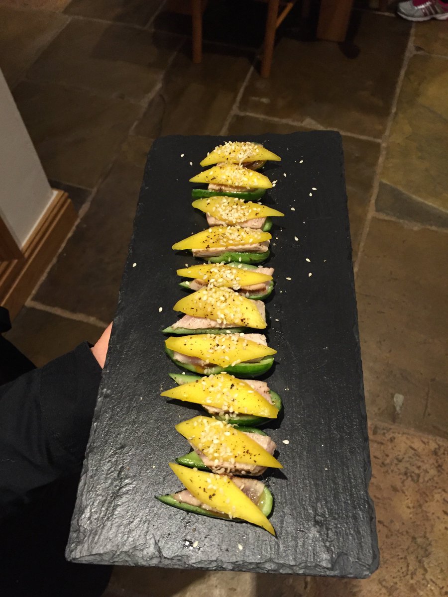 McArtneys's tweet photo. Some delicious canapé over the weekend https://t.co/4X0z2cKkqF