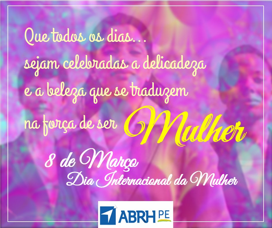 #FelizDiadasMulheres