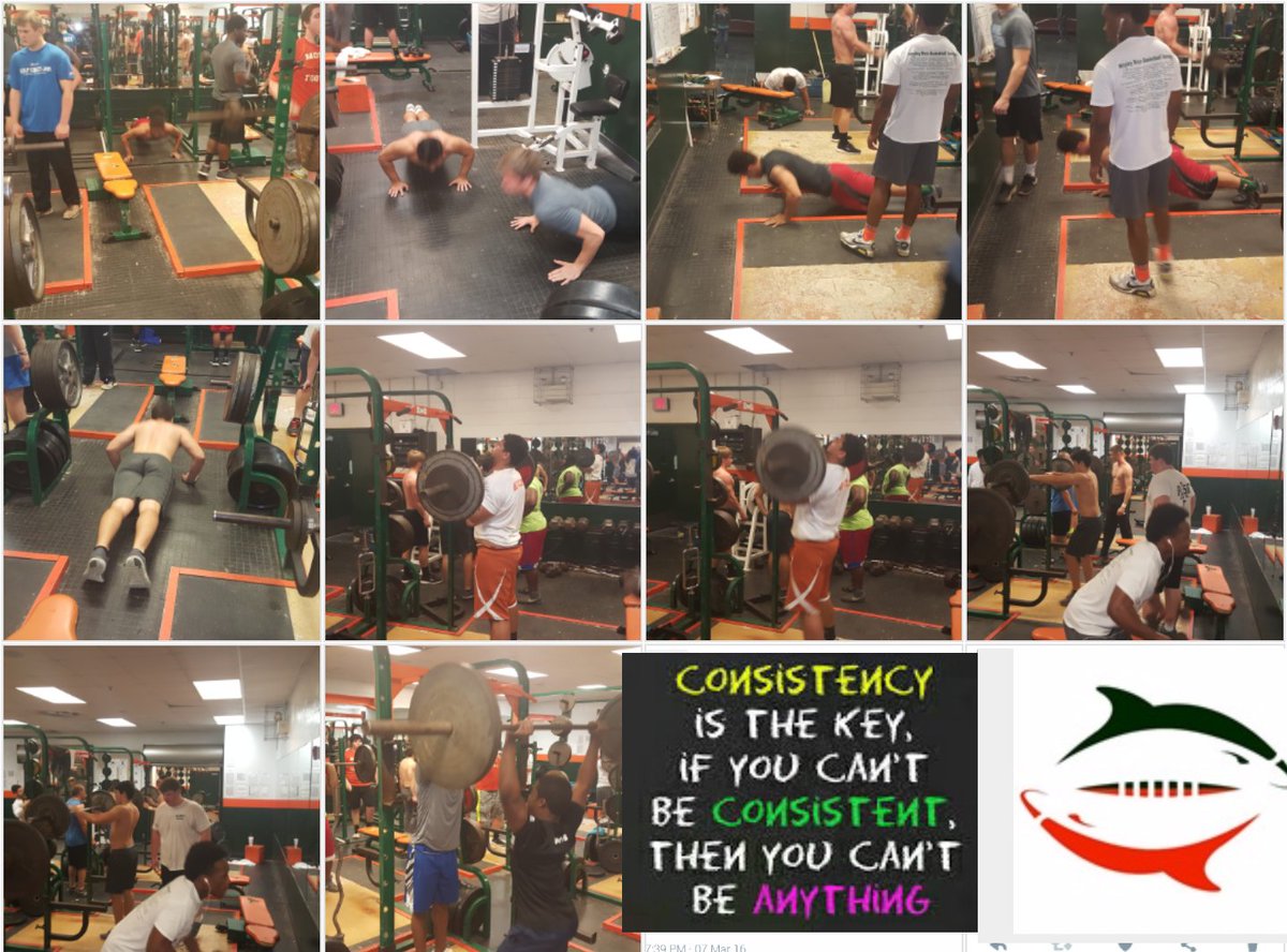 MosleyFball959's tweet image. Another great day for the FINS.... IF YOU WORK HARD CONSISTENTLY U WILL GET STRONGER #HeavyUpper #SIMPLEFORMULA #JYD