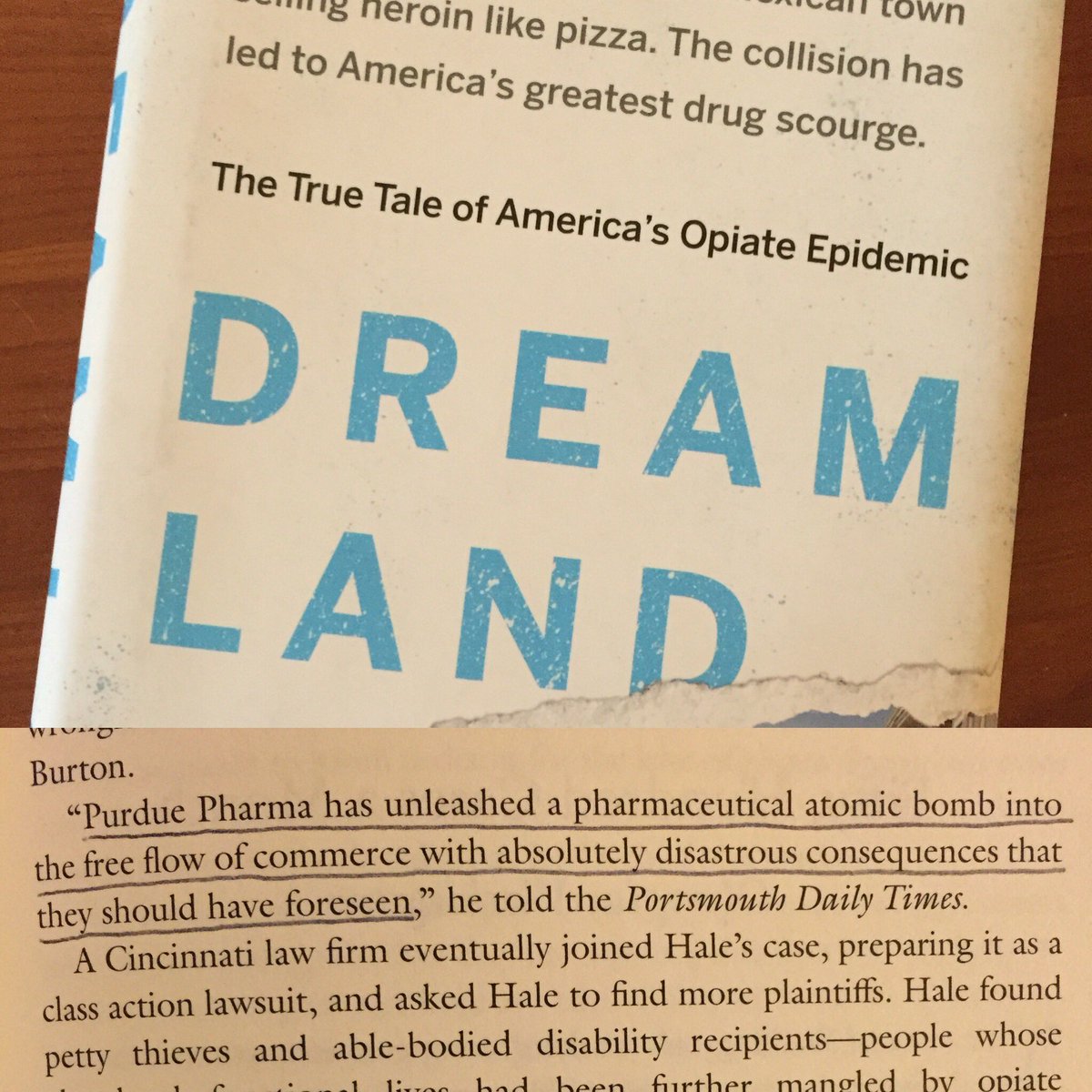 andrewjschreier's tweet image. Scary sentence. Disastrous #consequences that should have been #foreseen. #DreamLand #SamQuinones @samquinones7