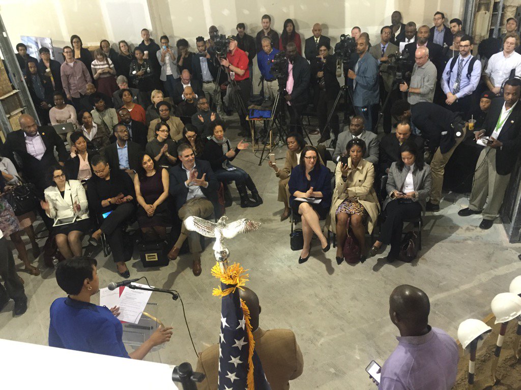 MayorBowser's tweet image. Today we take another step in making DC a tech city and growing jobs in the private sector. #HowardHub