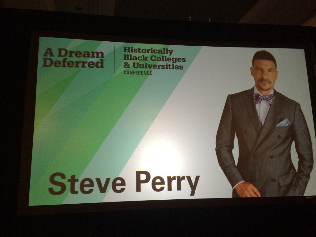 CB_Forums's tweet image. Coming up, don't miss @DrStevePerry's remarks live at #ADreamDeferred16 &amp;amp; #hbcuconf