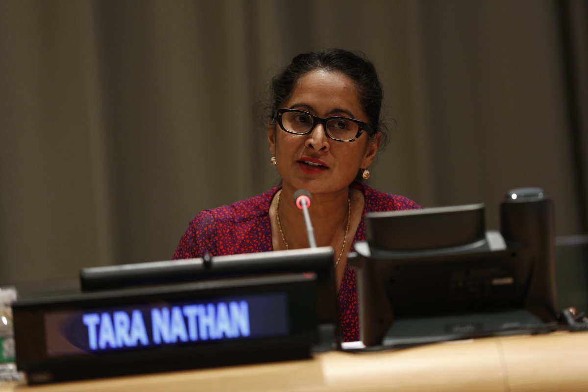 UN_Women's tweet photo. "Gender equality is vital to success of our societies"- @Thetaranation, Exec VP @MasterCard #IWD2016 #Planet5050 https://t.co/othcWB4iFd
