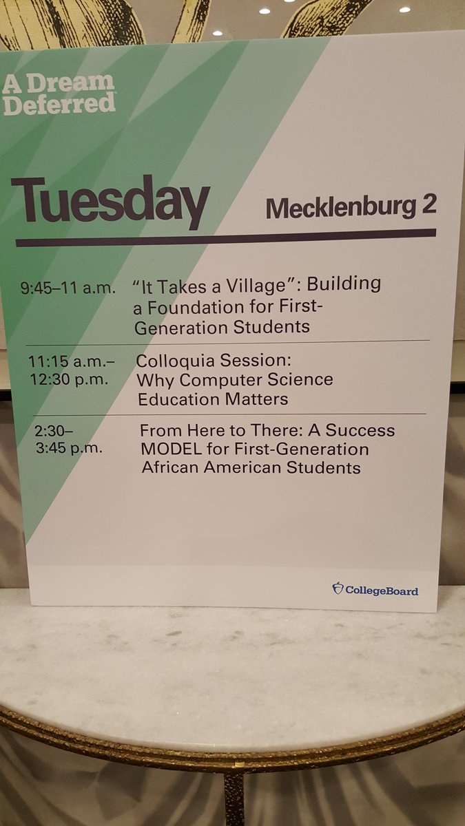 Lien_Diaz's tweet image. Superb panel on Why #CSEd Matters featuring @POTUS @JanCuny @CompSci4All @madrayton @StephRod_PhD #ADreamDeferred16