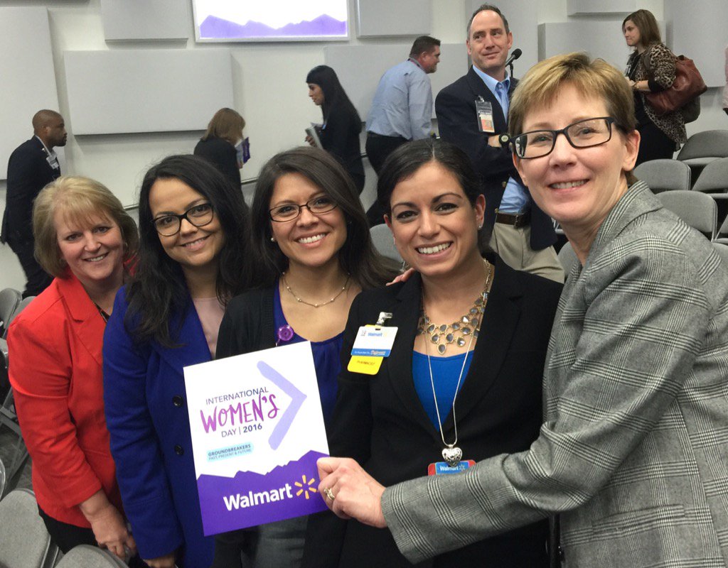 Excited to celebrate International Women's Day with these awesome ladies!  #IWD2016 #wmtgroundbreakers #WoHW
