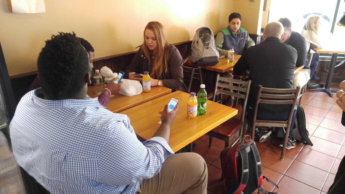 NHSbeyondfit's tweet photo. It's time to grub. The crew is getting some subs.
#nhsprojectweek #food https://t.co/Mf9d7Fe2C2