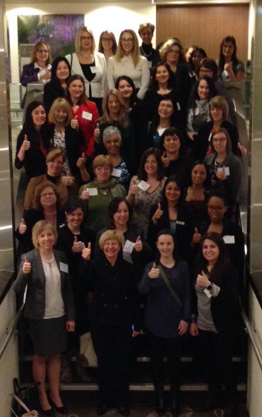 Women supporting research in #Canada at  #CICanInnovation Applied Research Symposium #WomensDay