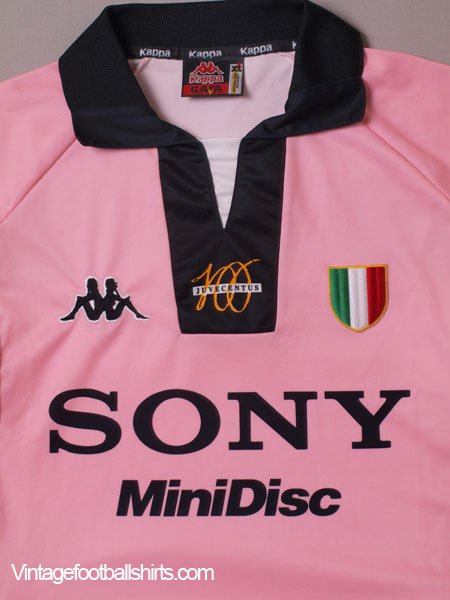 1997-98 Juventus Pink Centenary Away 