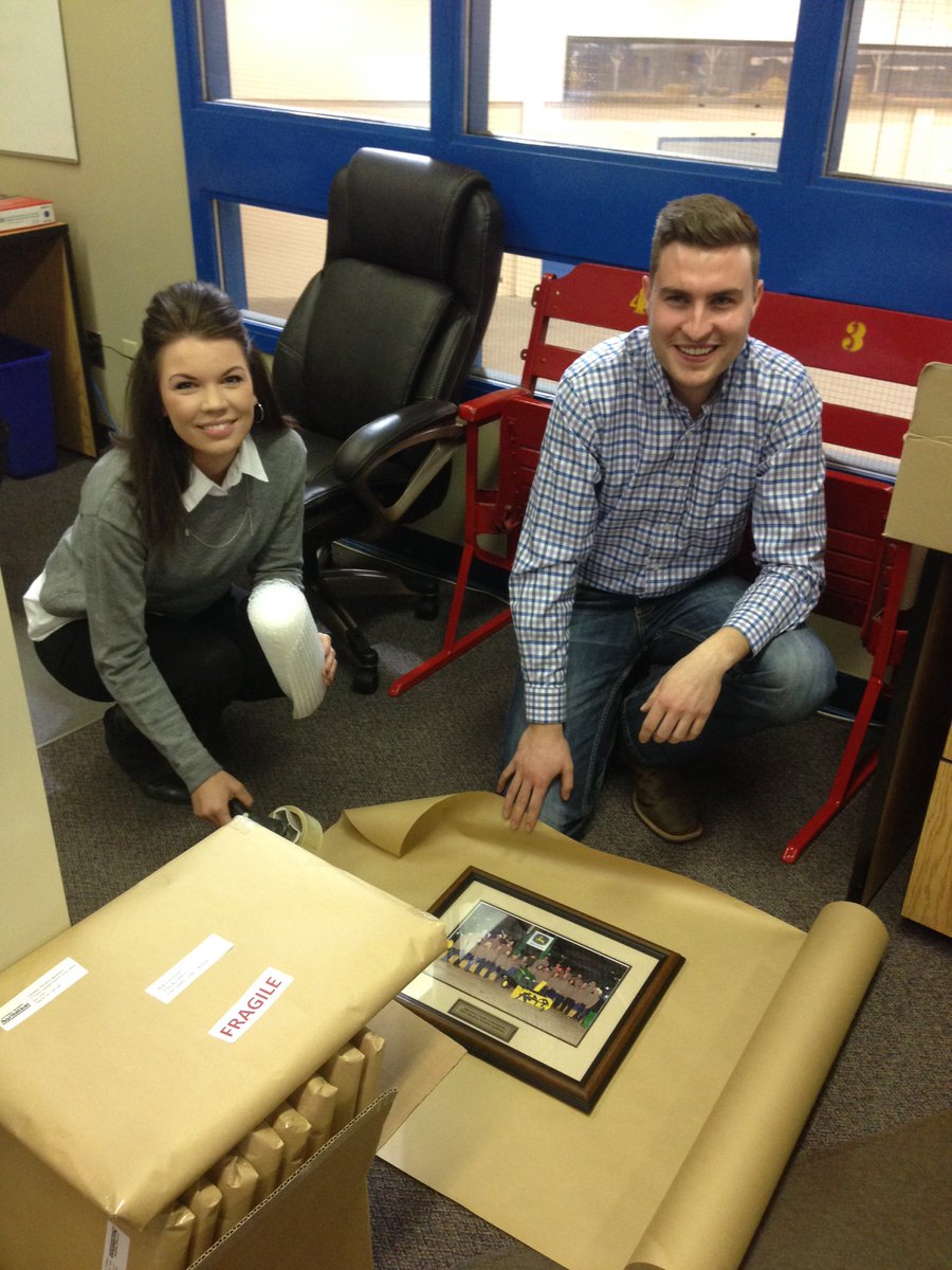 Agribition's tweet photo. Sponsorship team is preparing @JohnDeere photos to send to the purebred beef grand champions from #cwa15 https://t.co/dPnFCkv1A3