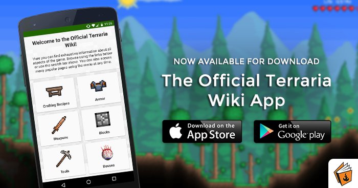 Fandom Gaming on X: Download the Official Terraria Wiki App from Google  Play, iTunes   / X