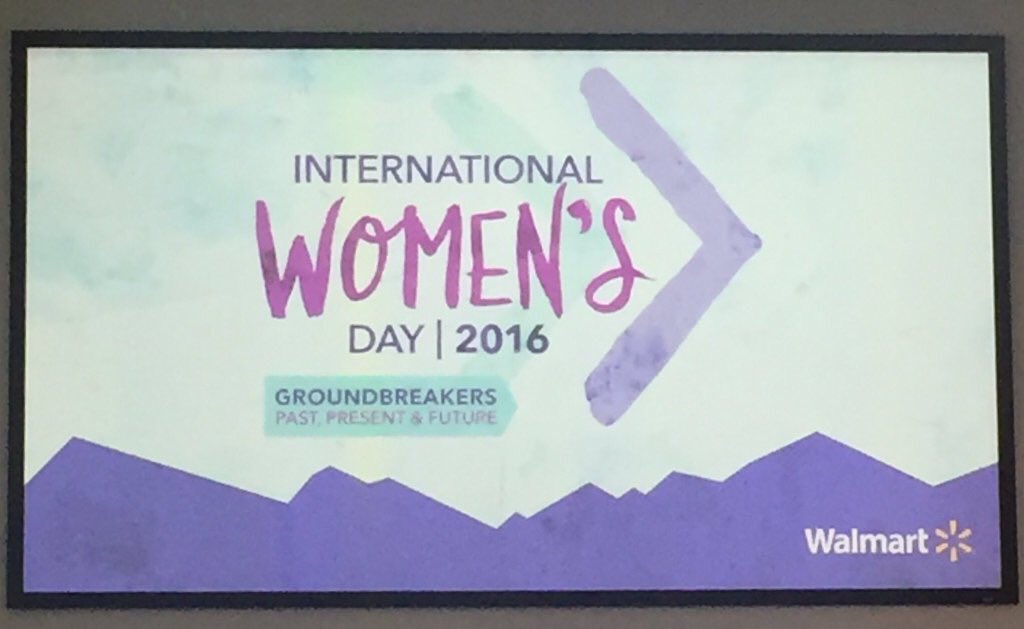 aandksmama13's tweet photo. #InternationalWomensDay #wmtgroundbreakers https://t.co/0k1USdL9q9