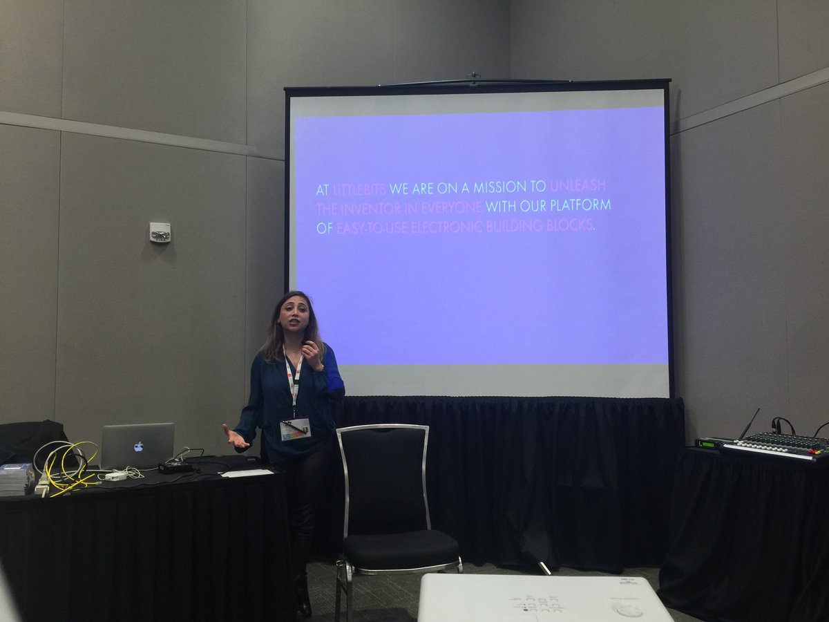 "Our goal is not to make engineers, it's to create problem solvers." - <a href="/ayahbdeir/">Ayah Bdeir</a> <a href="/littleBits/">littleBits</a> #SXSWedu