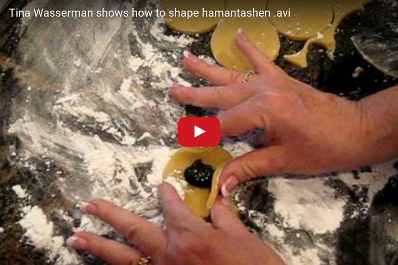 ReformJudaism's tweet photo. How do you fold 'em? Jewish cooking expert @TinaWasserman demonstrates making hamantaschen: https://t.co/q4VbzwP3gk https://t.co/TWBoWGljhx