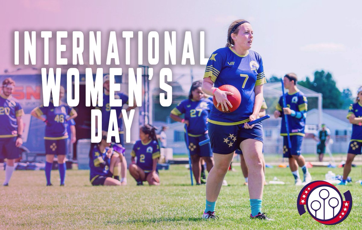 MLQuadball's tweet photo. In quidditch, there is no hard boundary for gender inclusivity. Here's to all the women who make up #MLQ. #IWD2016 https://t.co/WXWoPNIRkS