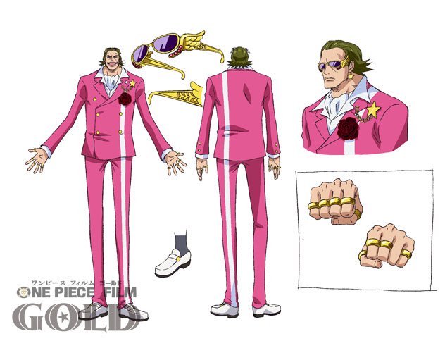 Trafalgar Law on X: Characters from One Piece Gold film