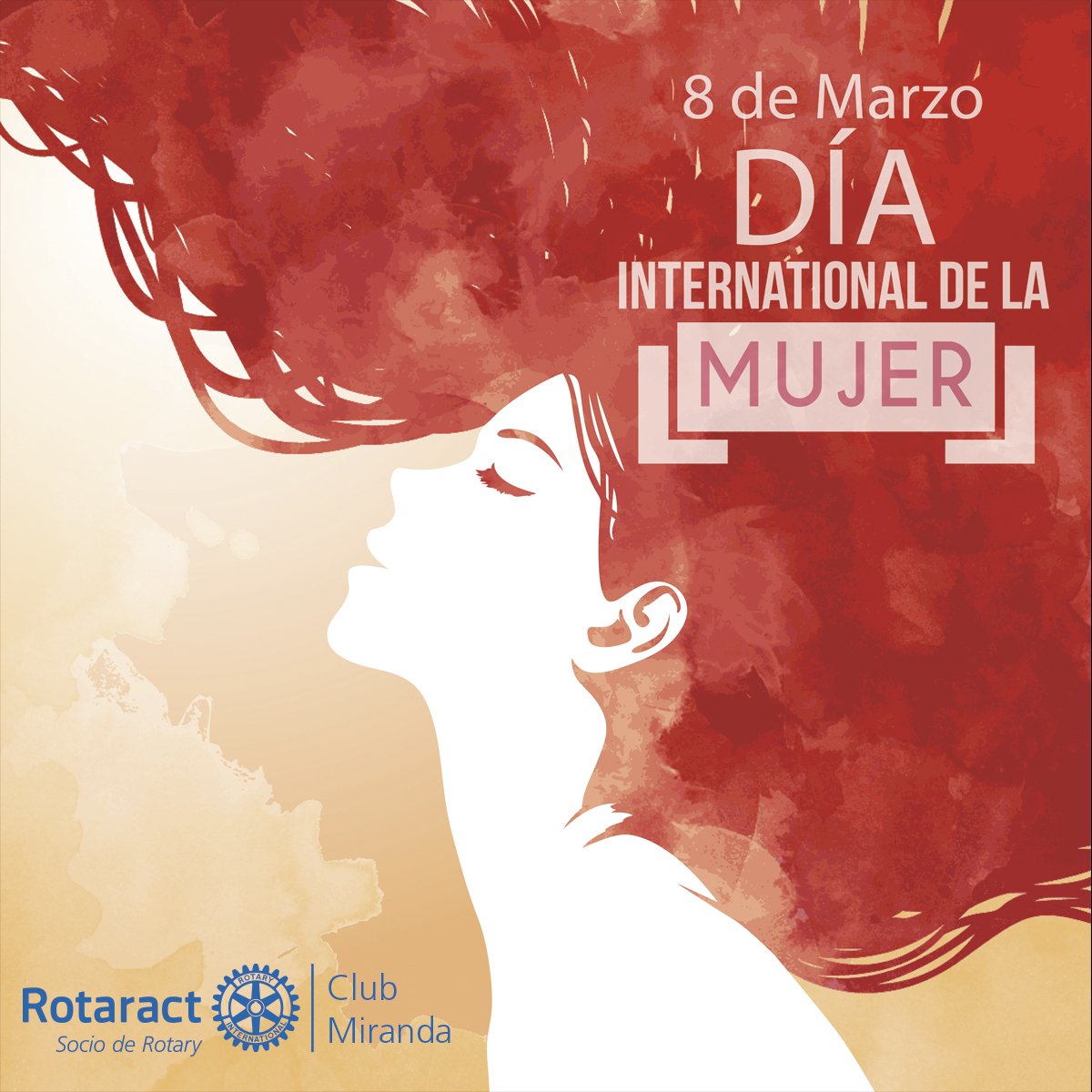 RotaractMiranda's tweet photo. Felíz dia de la mujer les desea Rotaract Miranda https://t.co/UOUbtfr3fM