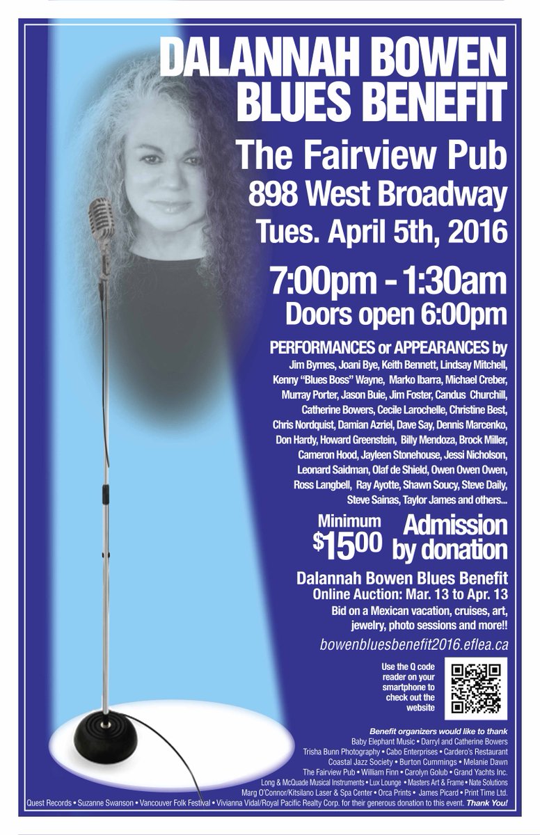 PrintTime's tweet image. Please support Dalannah come down to the Fairmont Pub, bid on an auction item, or just buy some of her fine  music