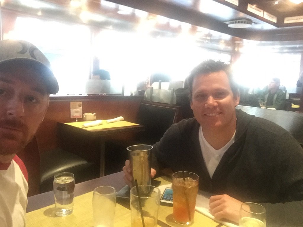 ScottGrimes's tweet image. @bobguiney just bought me lunch and a vanilla milkshake just like he did when he took me to prom in 1985