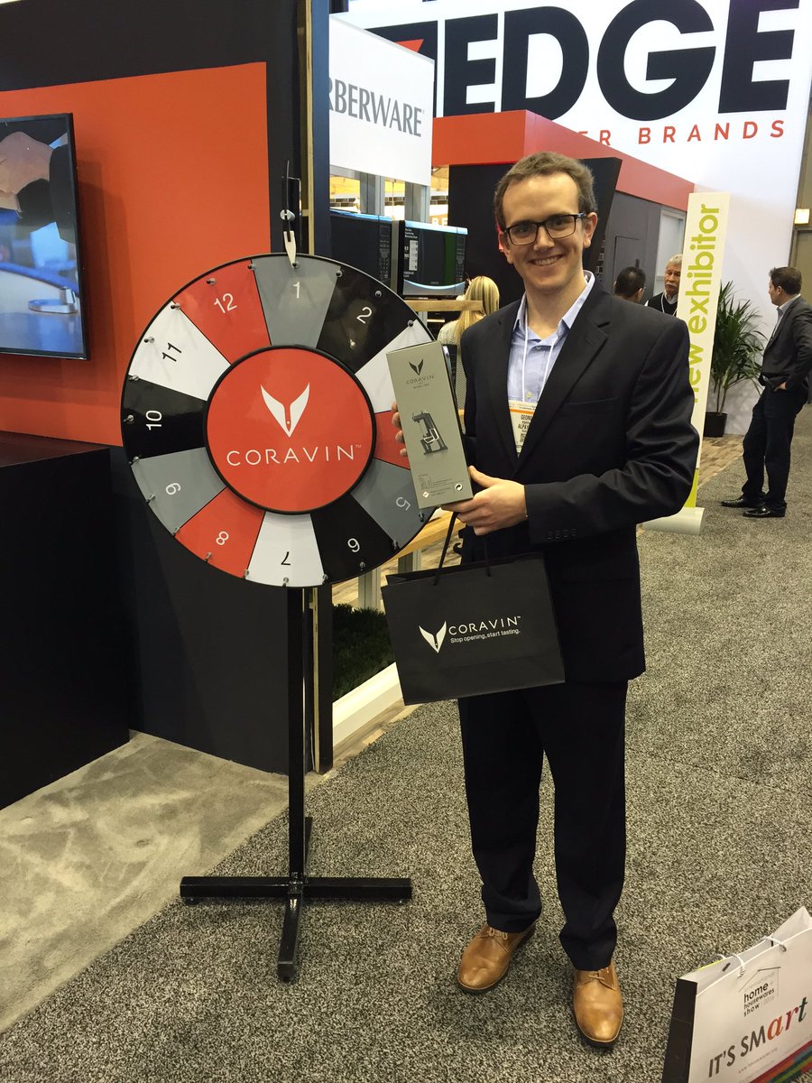 Coravin's tweet photo. Come spin the wheel! #IHHS2016 Win a #Coravin #L11159 https://t.co/aYIBWVAhI6