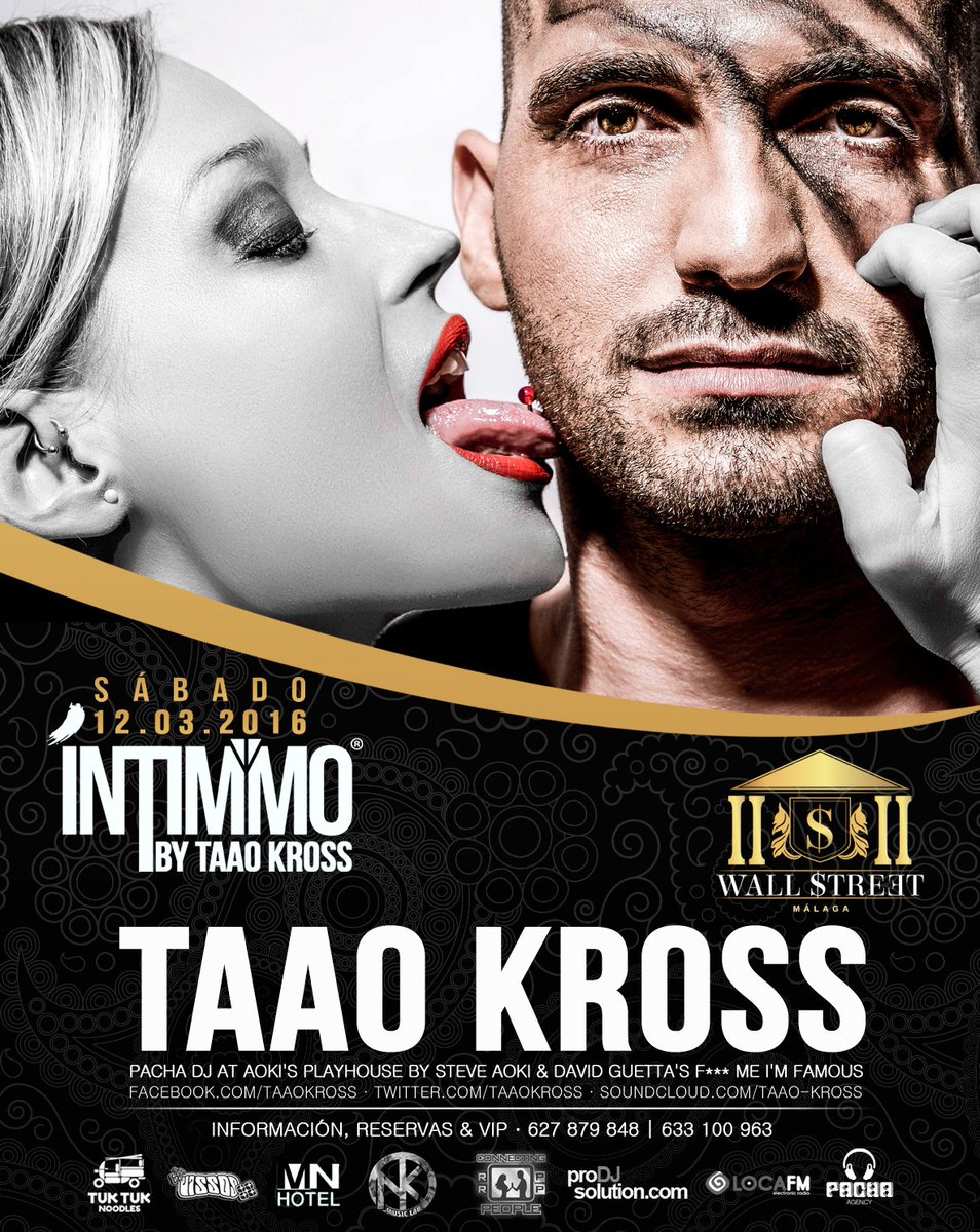 IntimmoByTaao's tweet photo. HOY EN MALAGA
Ultimas entradas disponibles!!! 
633100963 whatsapp
@TaaoKross 
@wallstreetmlg 
@CPeopleRRPP https://t.co/IoYEwDK0Tb