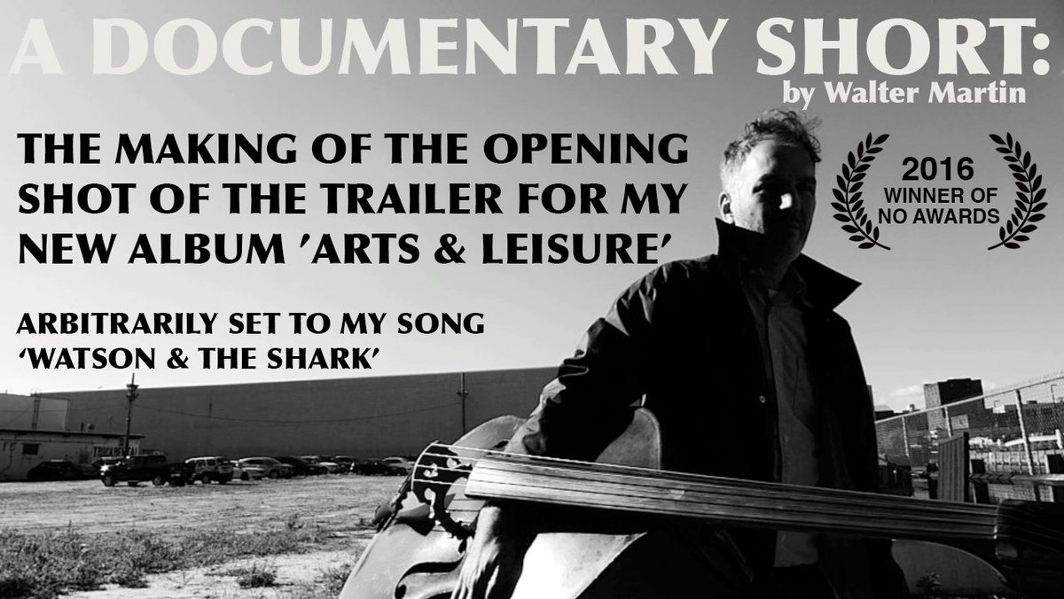 WaltRMartin's tweet image. New video for &apos;Watson &amp;amp; The Shark&apos; (plus bloopers reel!) goo.gl/PXvRuH