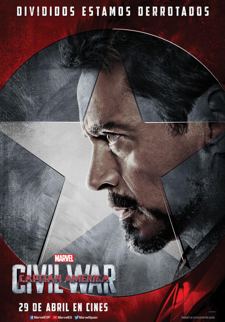 MarvelSpain's tweet photo. El frente de Tony toma posiciones. #BandoIronMan #CapitánAméricaCivilWar 29 de abril en cines. https://t.co/SgYyvDtSUQ