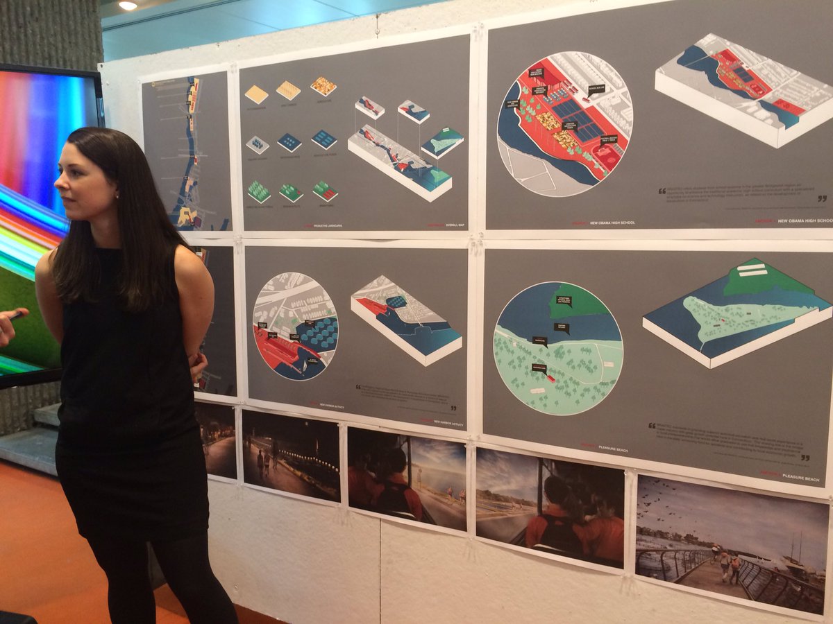 alex_felson's tweet image. #design arch. proposing an aquaculture working landscape to revitalize the Pequonnock from the dam to Pleasure Beach