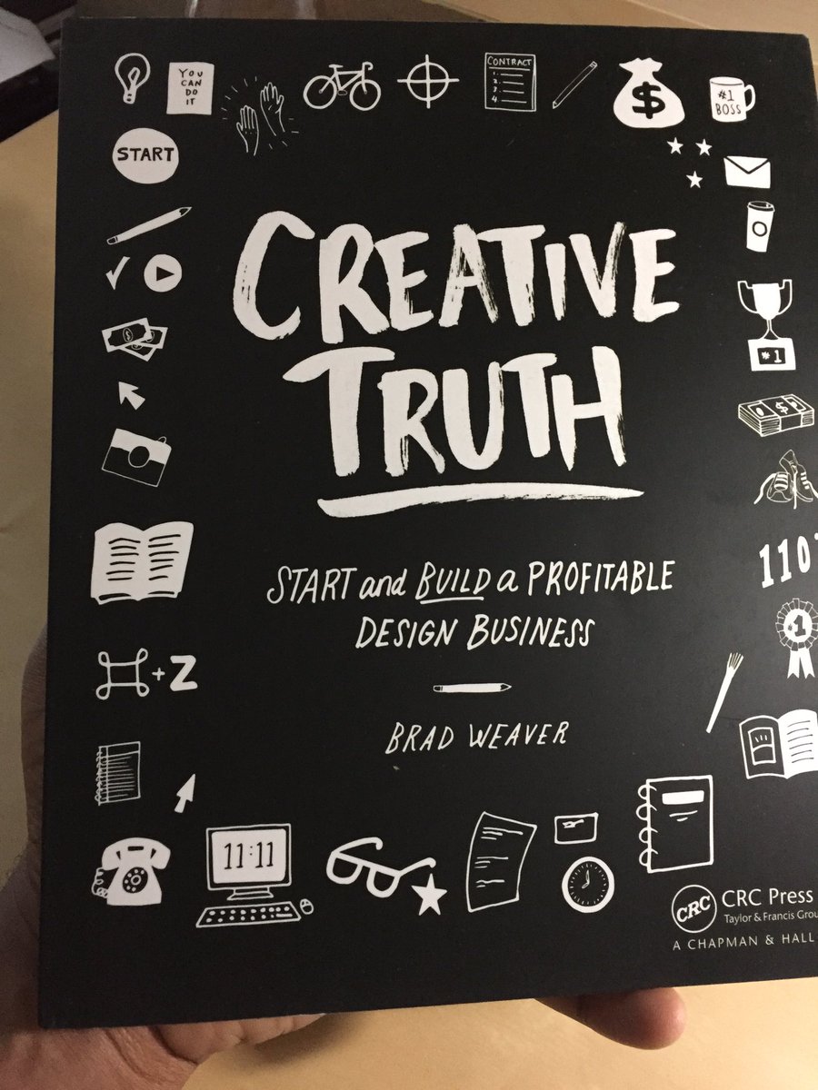 remekoh's tweet image. @sbradweaver guess what came in the mail today? #creativetruth