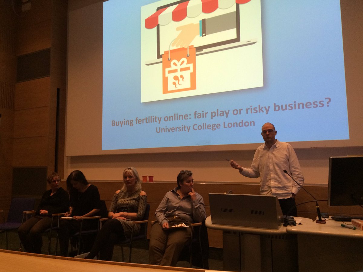 Fascinating debate left everyone undecided-unregulated online sperm and egg purchase in UK#UCLwomensday #spermdonor