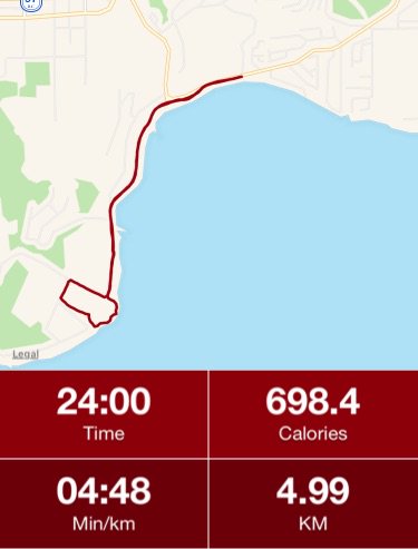 SaraTronson's tweet photo. I just ran 4.99 KM with #RunTrainer! https://t.co/5UaWREU7HN