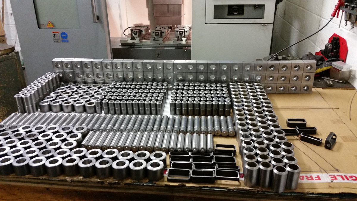 Engineer_Pboro's tweet photo. #batchwork ready for delivery #cnc #engineering #pushinglimits #hardwork #metal https://t.co/9OvjFMQQXz