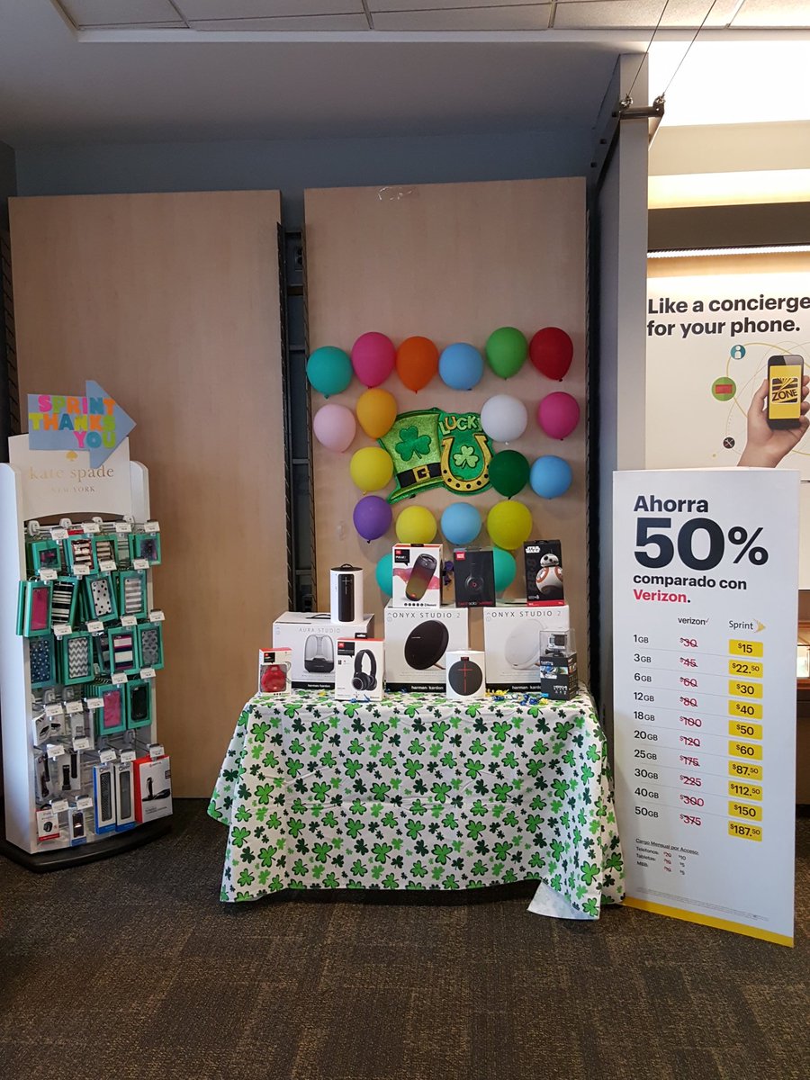 sprintkirkwood's tweet photo. We're celebrating St. Pattys Day!!  Stop in, see what you can win! #FreeTab #PopAndWin @NellySamara @MikeWodzisz https://t.co/vMAo1Dz4vy