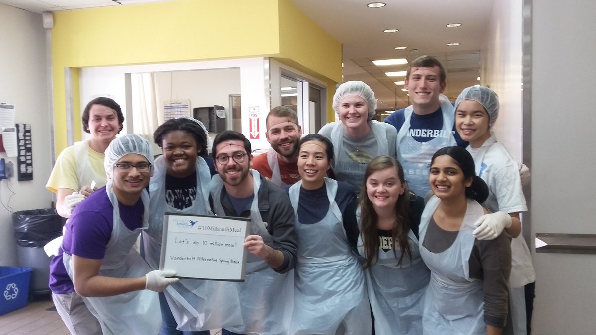 We are counting down to our #10MillionthMeal 
Join us and <a href="/vandyasb/">Vandy ASB</a> by posting your message of hope and support!