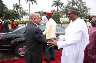 Asanwoblog's tweet photo. [PHOTOS] Nigeria Hosts President Jacob Zuma https://t.co/DiRs0tv0ff https://t.co/10ROBKxLo0