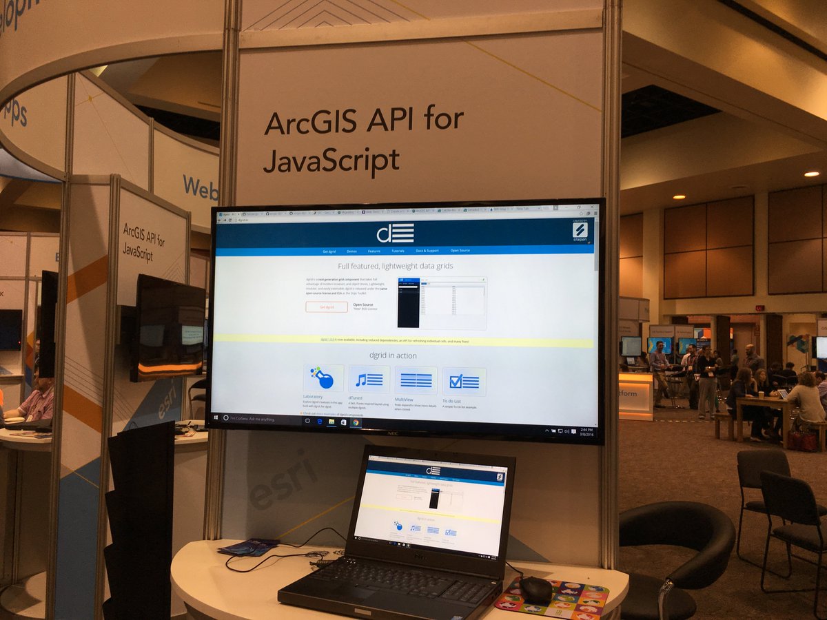 sitepen's tweet image. We weren’t sure that #DevSummit could get any better, but then it did! #dgrid