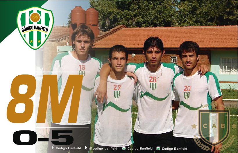 #8M - 2008-2016 - #Lanús 0 - #Banfield 5 - "¡Vamos, vamos los Pibes!" Civelli, Laso, Santana y Cvita, los goleadores